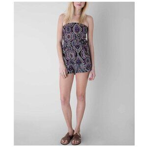 Angie Elasticized Tube Top Romper